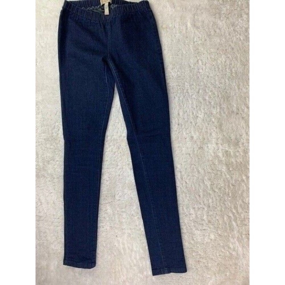 American Pie Cie Size 3 Womens Jeans Stretch Pullon Low Rise Dark Wash